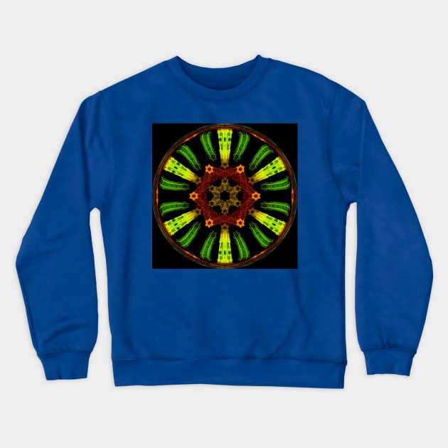 Neon Rainbow - Sun Token Crewneck Sweatshirt by Boogie 72